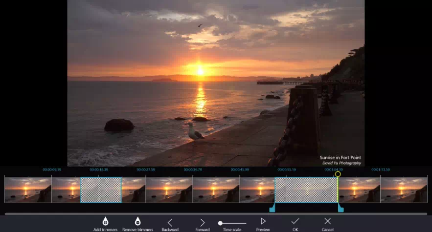  اضافة الصور على برنامج Movie Maker - Video Editor