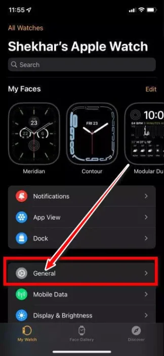 Réinitialiser Apple Watch (Général)