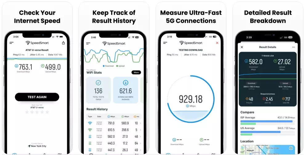 Abiadura Proba SpeedSmart Internet