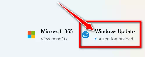 Aggiornamento di Windows richiesto