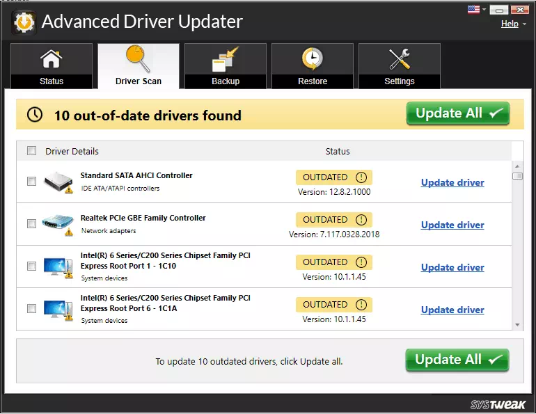 Advanced Driver Update