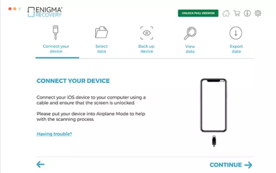 Enigma iPhone Erhuelung