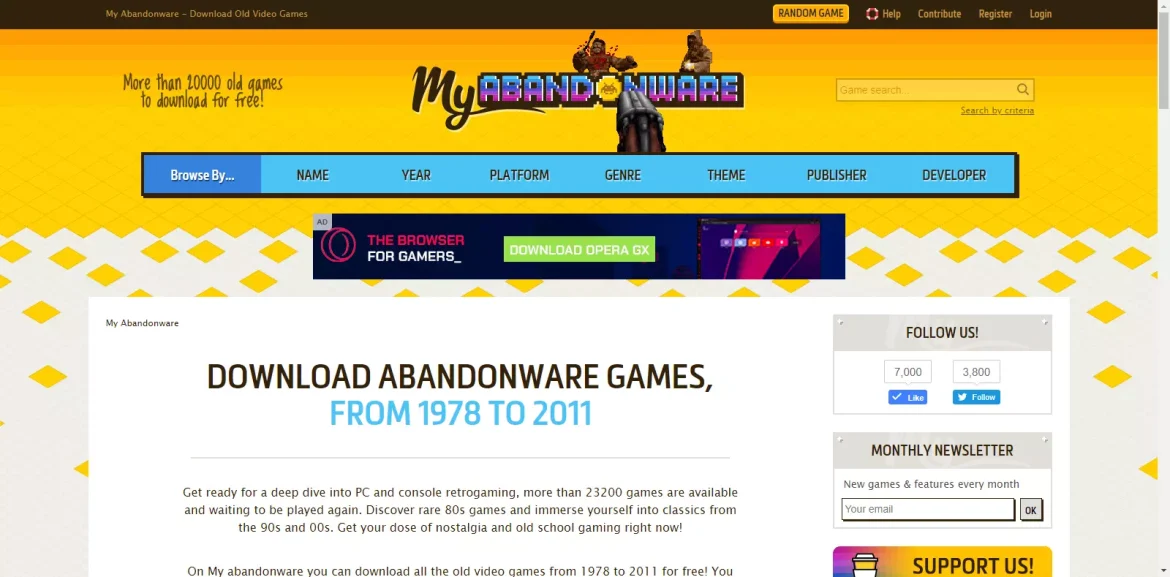 Min Abandonware