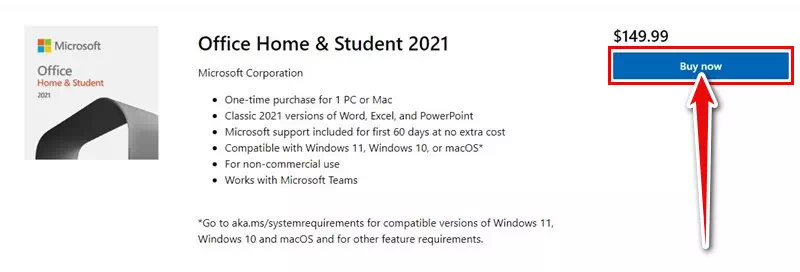 Microsoft Office 2021 sotib oling