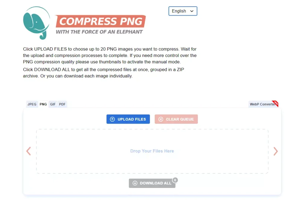 I-compress ang PNG