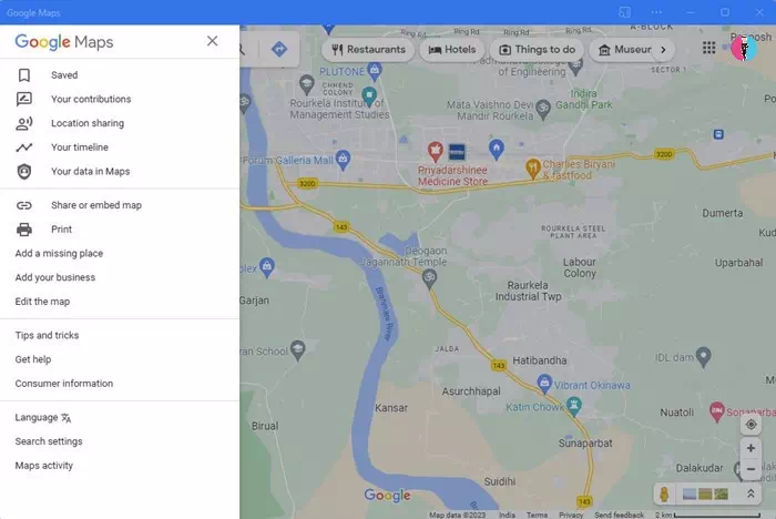 Google Maps wordt automatisch geïnstalleerd en geopend