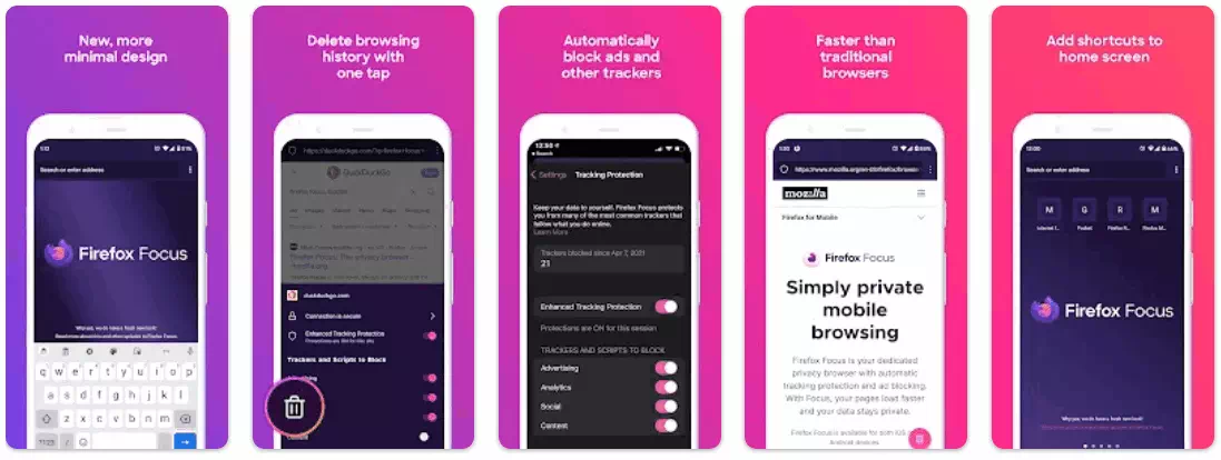 Firefox Focus: No Fuss Browser