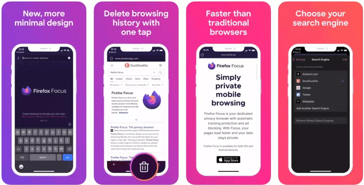 Firefox Focus - Privacy browser
