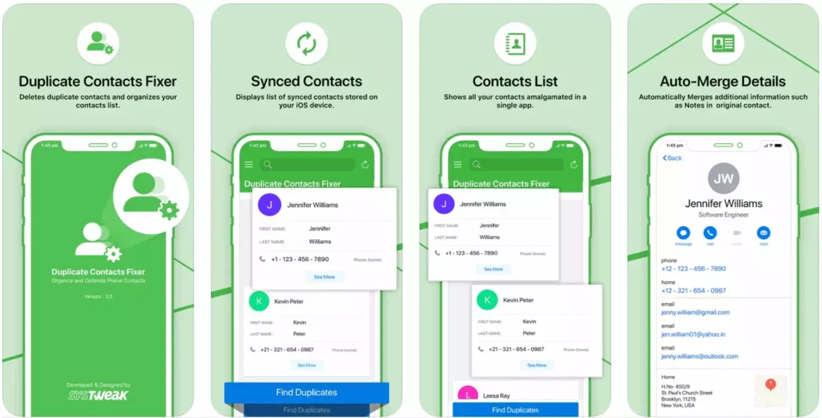 Duplicate Contacts Fixer