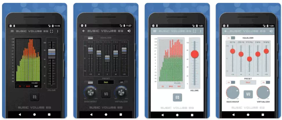 میوزک والیوم EQ + Equalizer