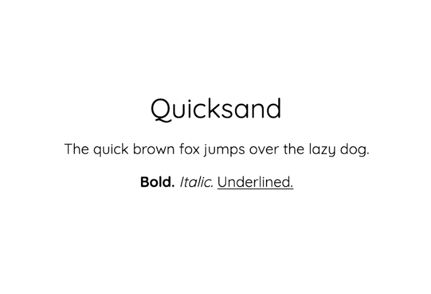 Quicksand