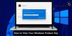 A Windows termékkulcs megtekintése