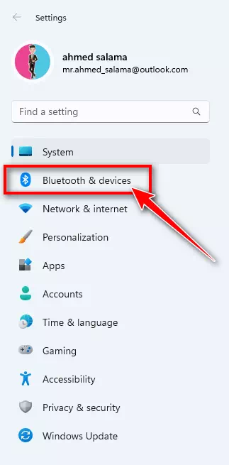 Bluetooth & devices