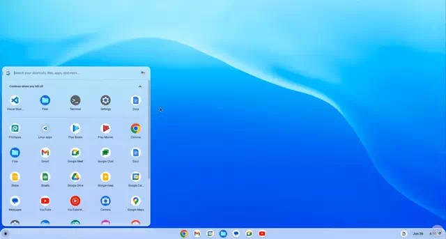 ChromeOS Flex is completely Setup and ready to use