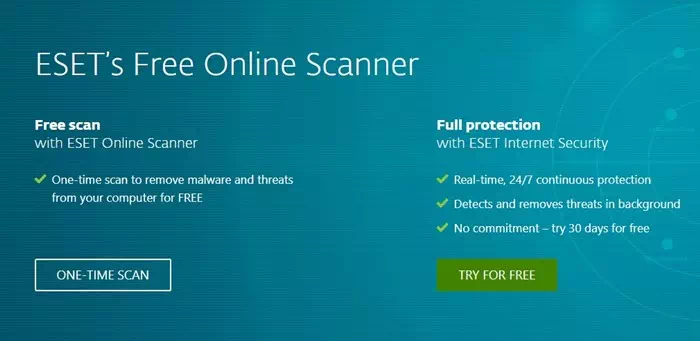 ESET Online Scanner