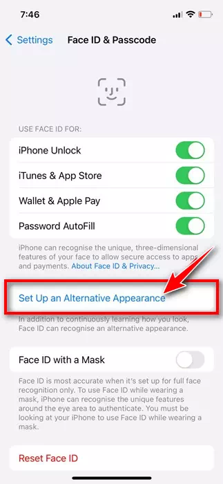 Sett opp et alternativt tema