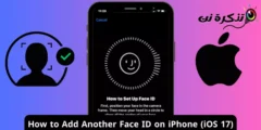 Kako dodati še en Face ID v iPhone (iOS 17)