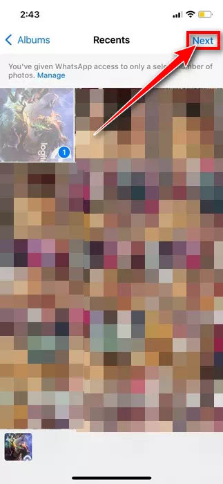 Klicka på knappen Nästa