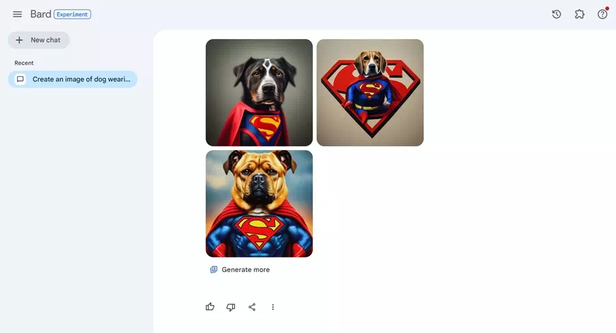 Google Bard で AI 画像を作成する方法