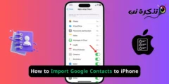 Come importare i contatti Google su iPhone